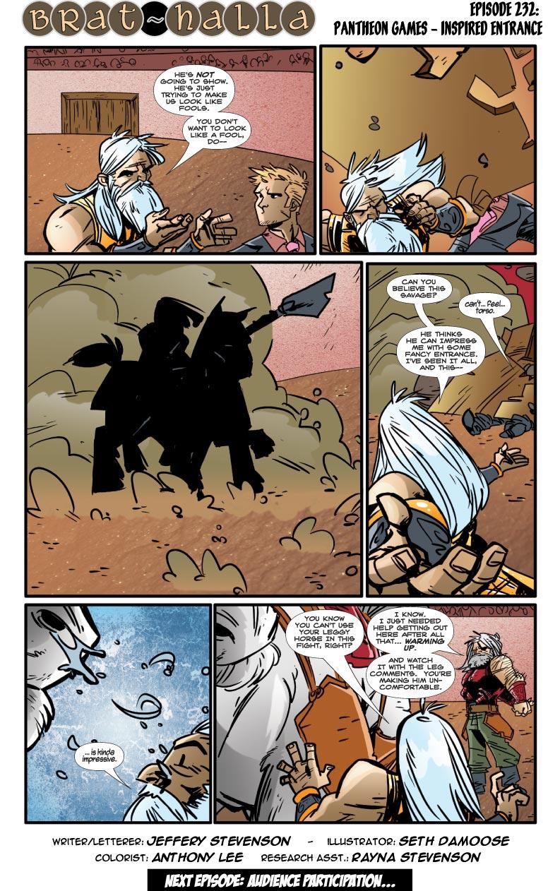 232 - Pantheon Games: Inspired Entrance