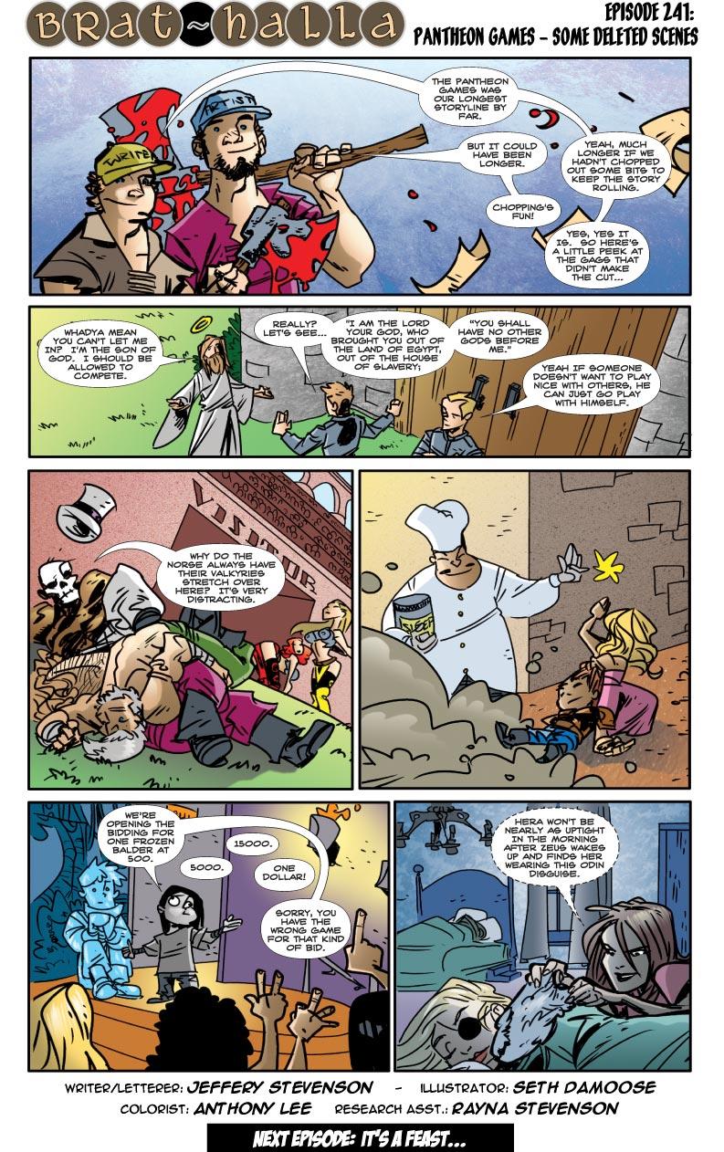 241 - Pantheon Games: Some Deleted Scenes