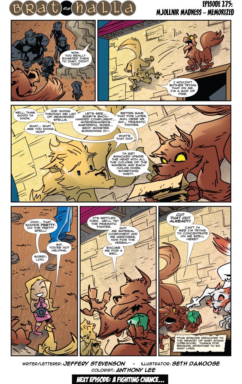 275 - Mjollnir Madness: Memorized