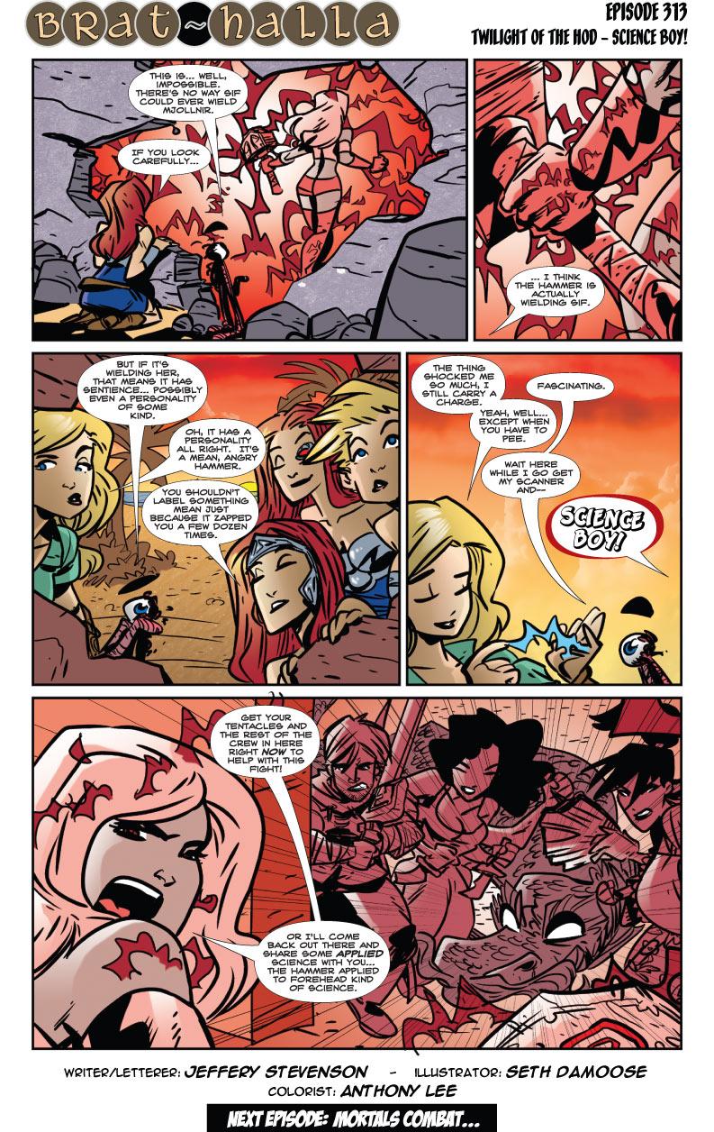 313 - Twilight of The Hod: Science Boy!