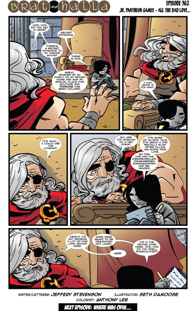 362 - Jr. Pantheon Games: All The Dad Love...