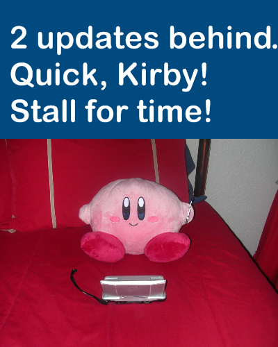 Filler: Kirby likes his DS