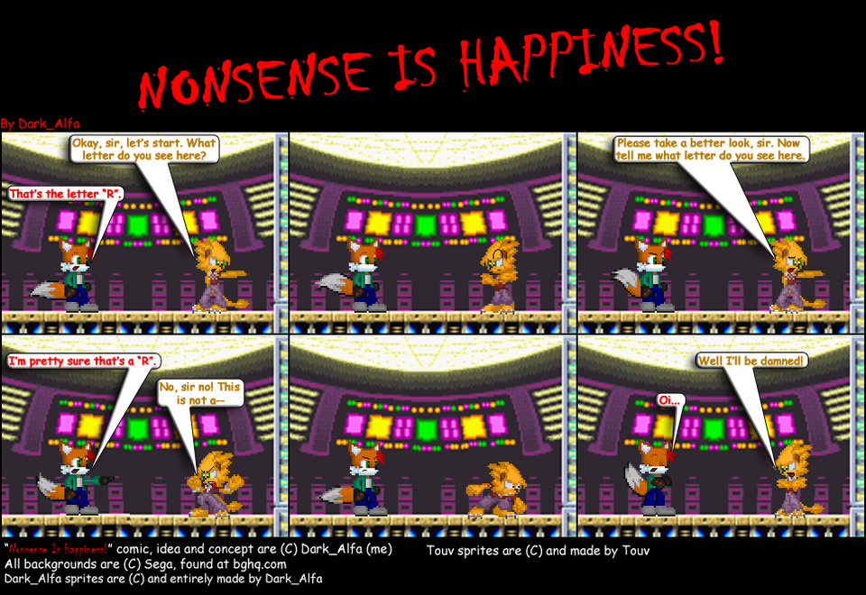 Nonsense is Happiness, Number #14