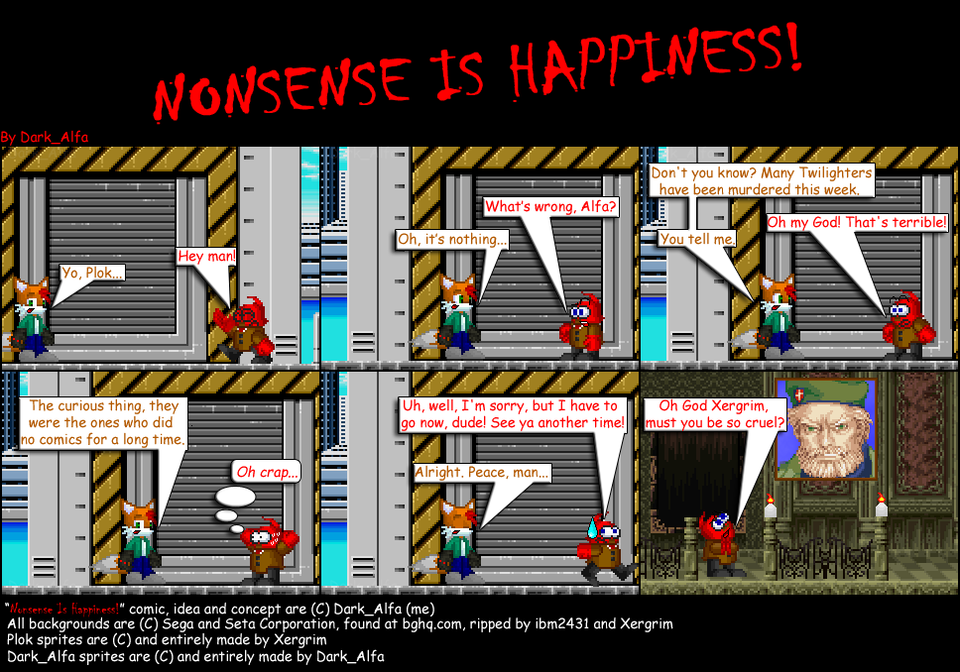 Nonsense Is Happiness, Number #15