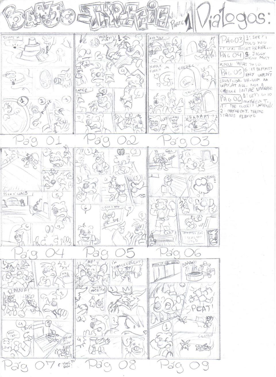 EXTRAS: BTÂ³ - Storyboard 01-09