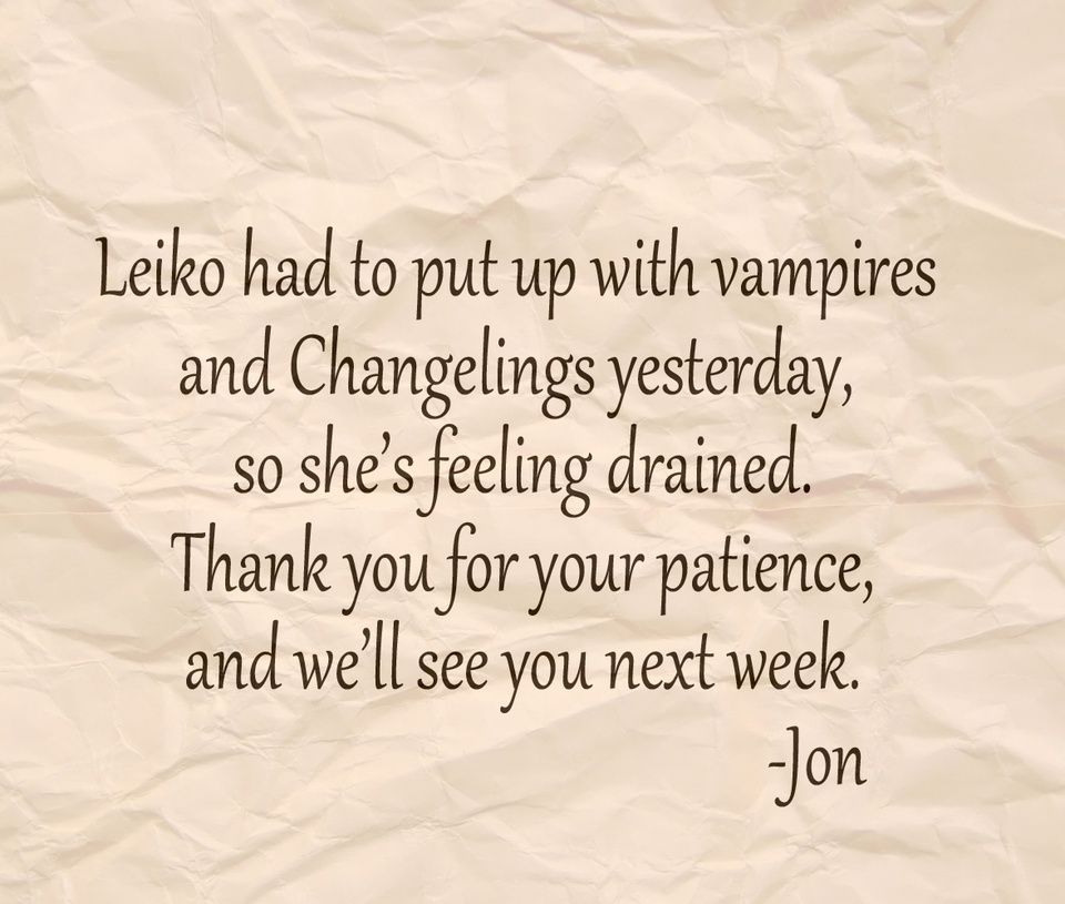 Vampires & Changelings