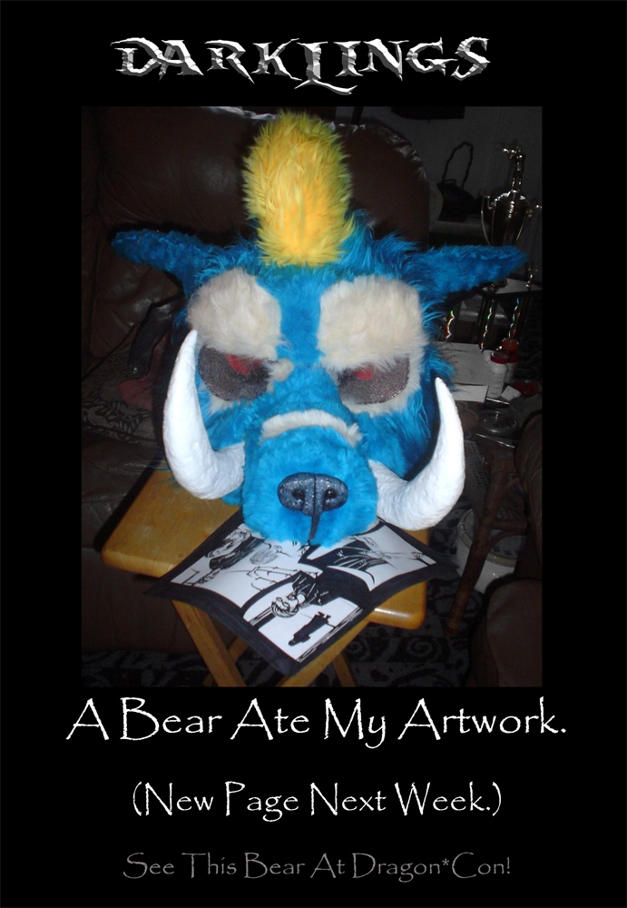 The bear ate my homework