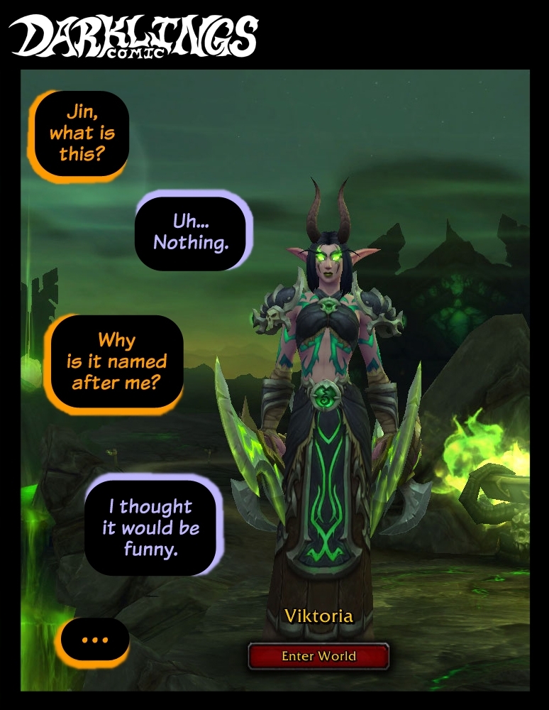 Darklings can be Gamers too!