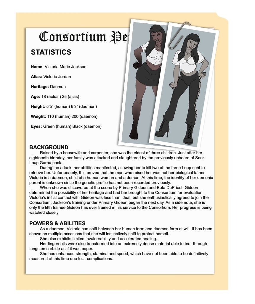 Dossier #1 - Victoria