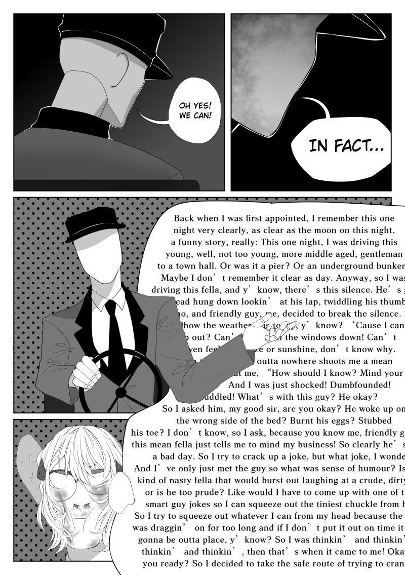 1: Unprecedented Phone call pg 6