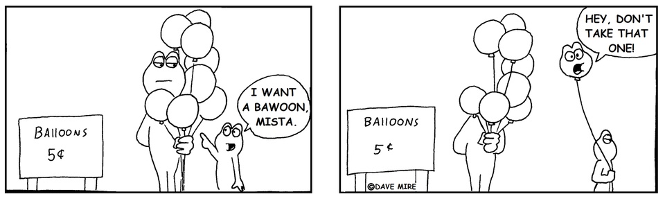 wrong balloon