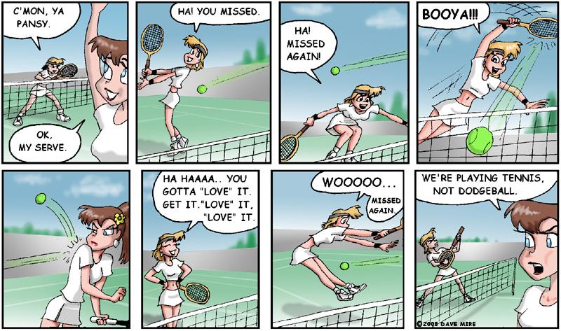 The Tennis Challenge pt.3