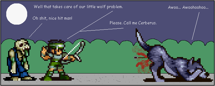 [09] - "Cerberus: Wolf Exterminator Extraordinaire"