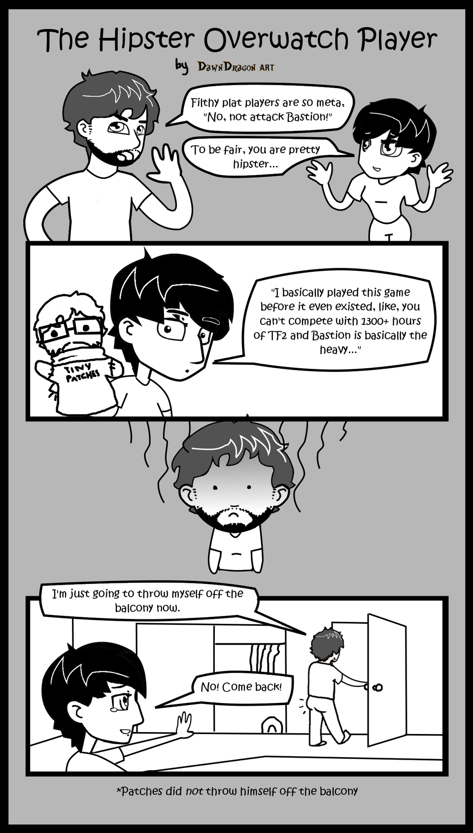 The Hipster Overwatch Player