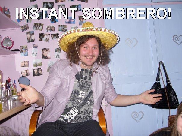 Instant Sombrero!