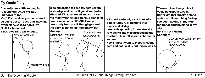 15. I've Got Serious Things Wrong With Me...