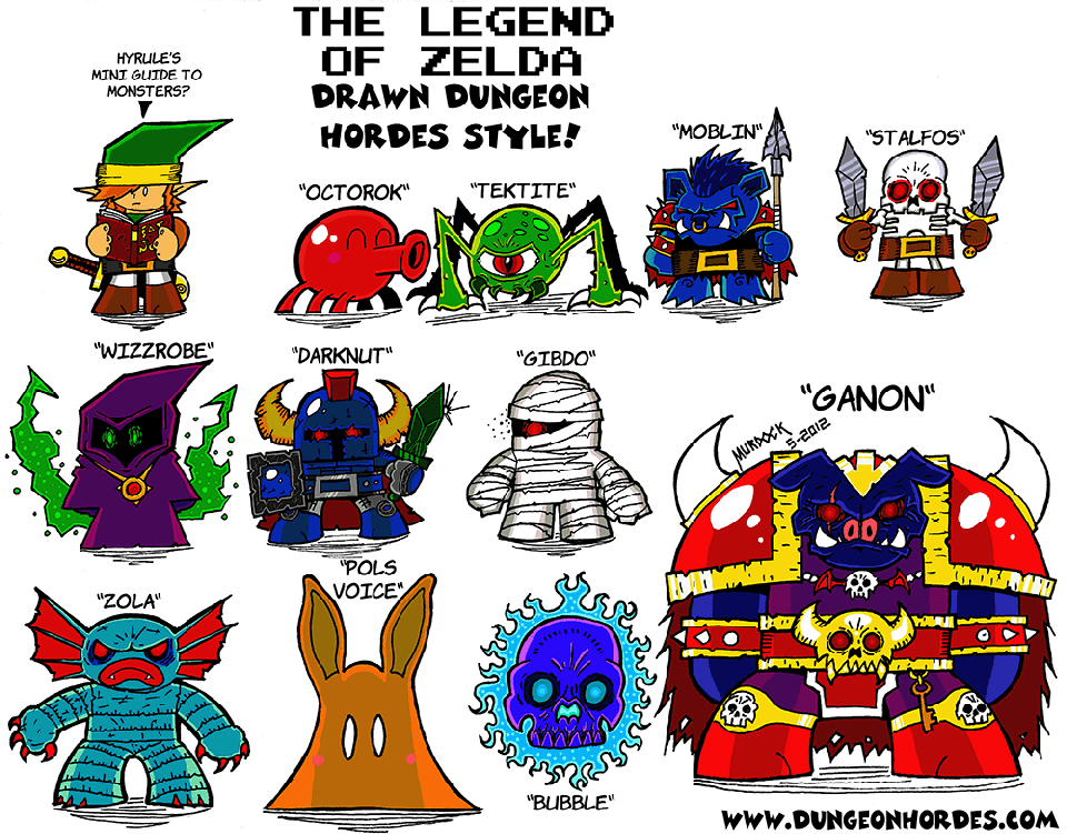 Zelda Monster Tribute