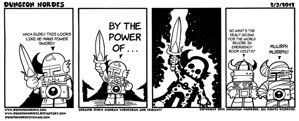 By the power of . . .