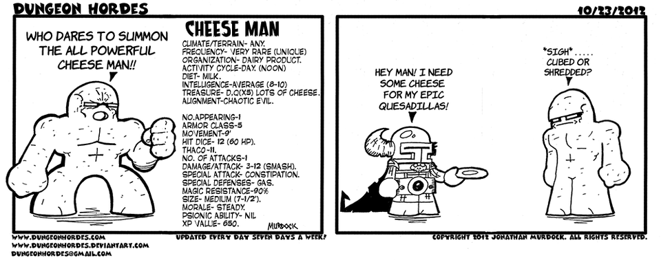 Cheese Man!!