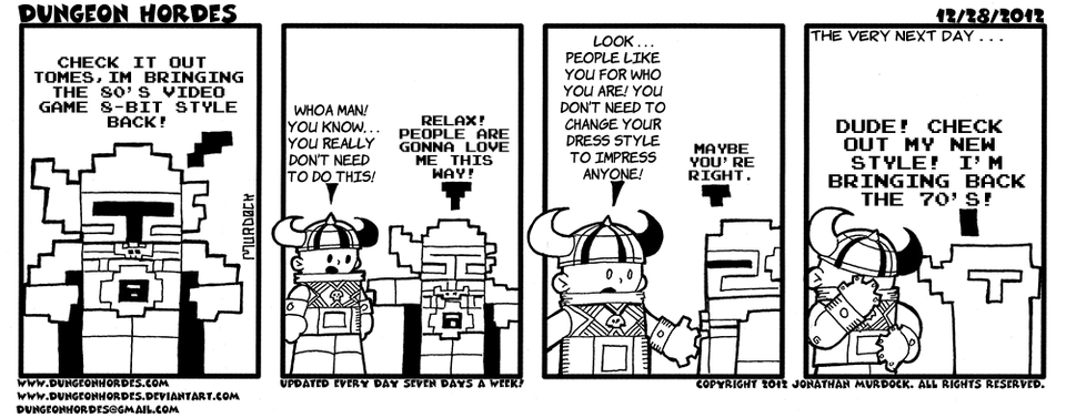 Pixel Clothes Make the Man.