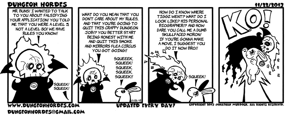 Mr. Buns Quits.