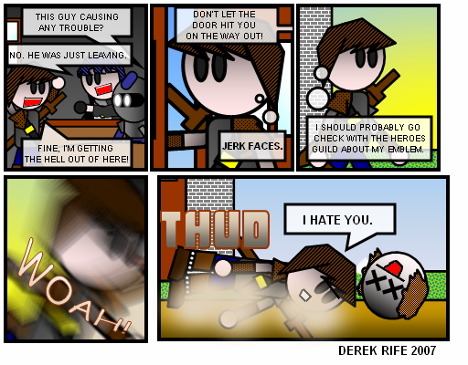 Comic #4  Anger and Dirt