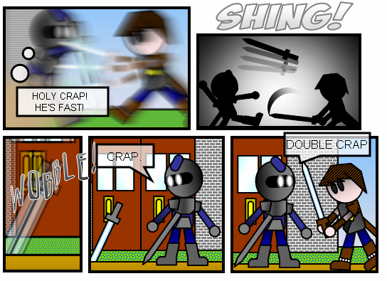 Comic # 7- Crap and Double crap