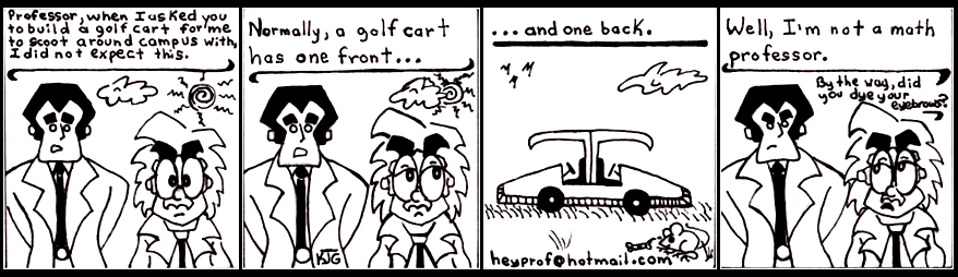 The President's Golf Cart