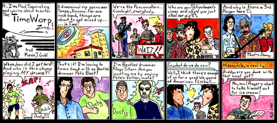 Refreshments/Peacemakers Comic Strip