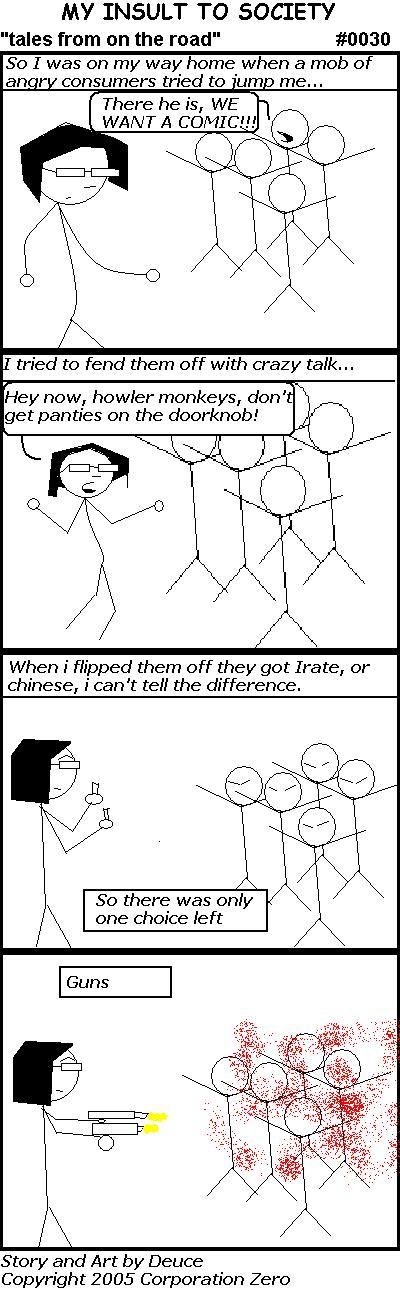 Stick figures rule!