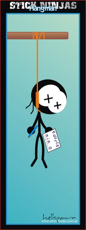 Stick Ninjas: Hangman