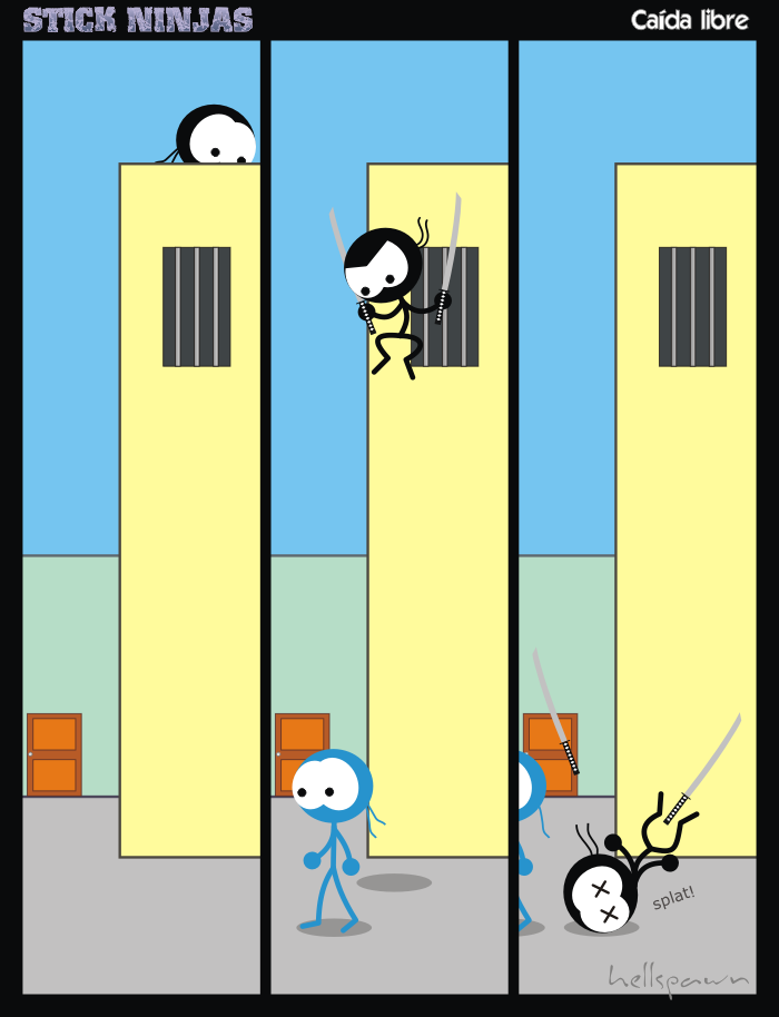 Stick Ninjas: CaÃƒÂ­da libre