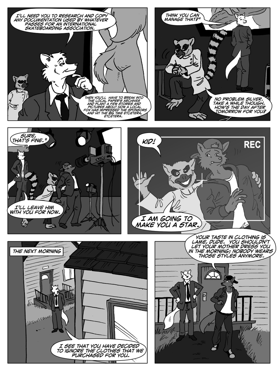 FOX Academy: Chapter 2 - New Kid on the Block, pg 16