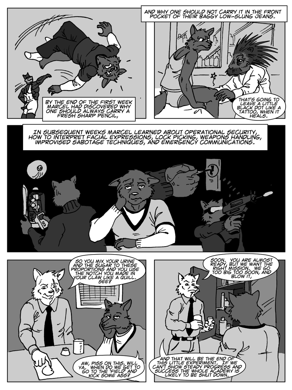  FOX Academy: Chapter 2 - New Kid on the Block, pg 19