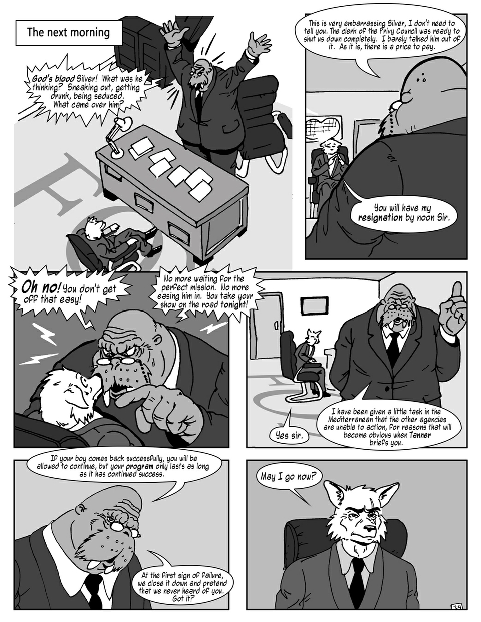 FOX Academy: Chapter 2 - New Kid on the Block, pg 34