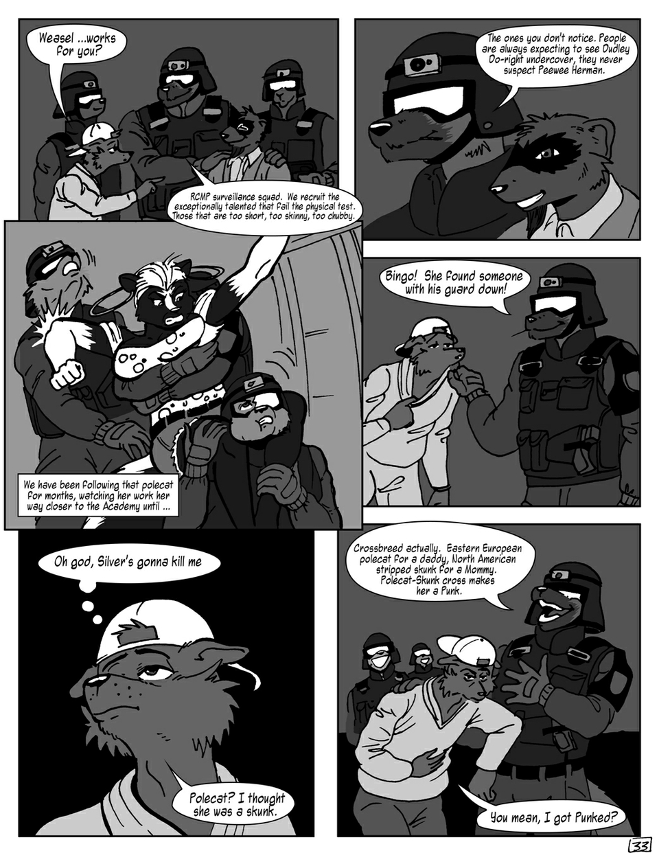 FOX Academy Chapter 2: New Kid on the Block pg 33