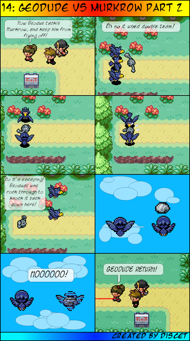 14: Geodude vs Murkrow Part 2