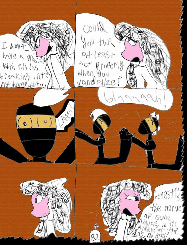Emmie breaks it up