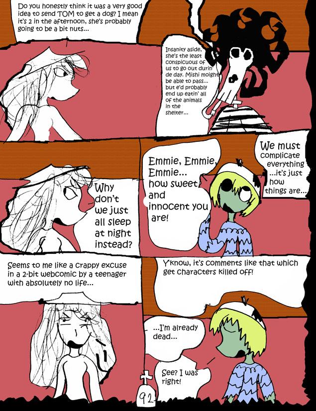 Meanwhile at the spooky residence