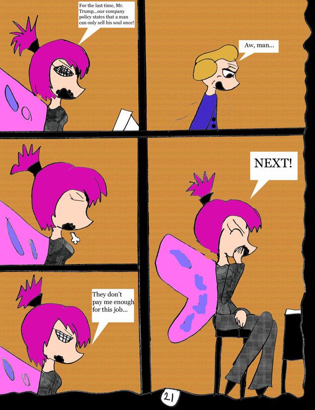 Poor faerie...