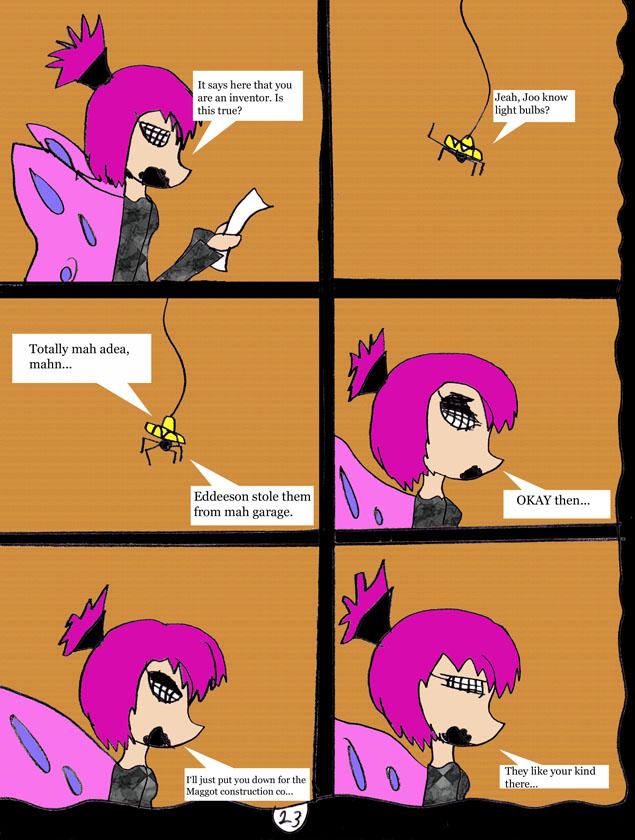 ~Sigh~ Some spiders, man...