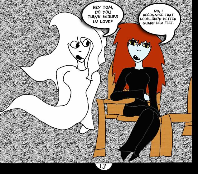 No, he isn't in love