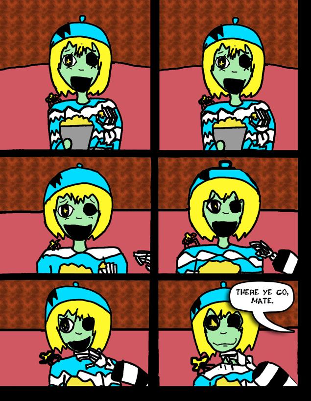 Liable to catch flies