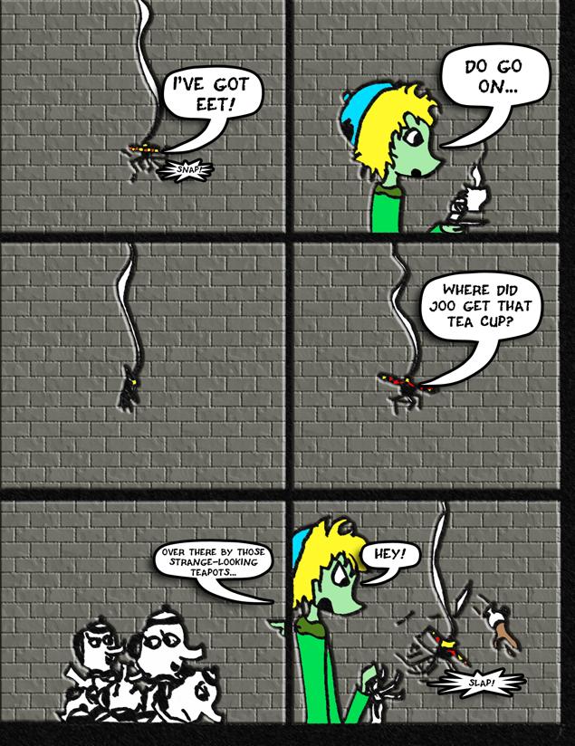 Mmmm...tea....I think...