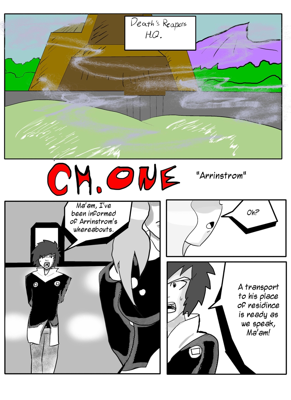 CH 1 "Arrinstrom" Page 1