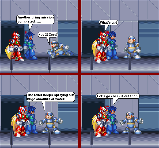 X and Zero find a problem.