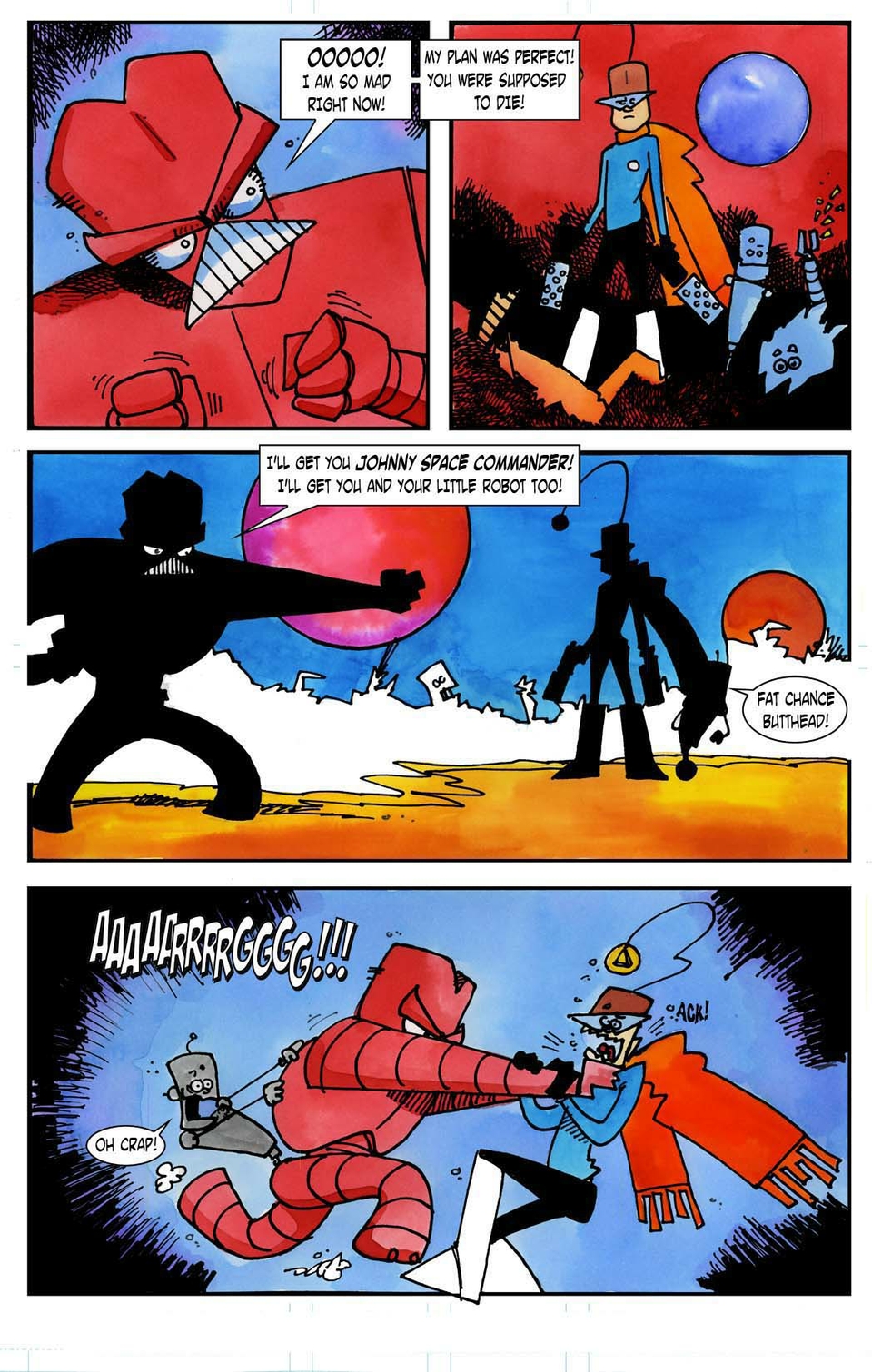 "Revenge of the Robots of Jupiter!" Page 19