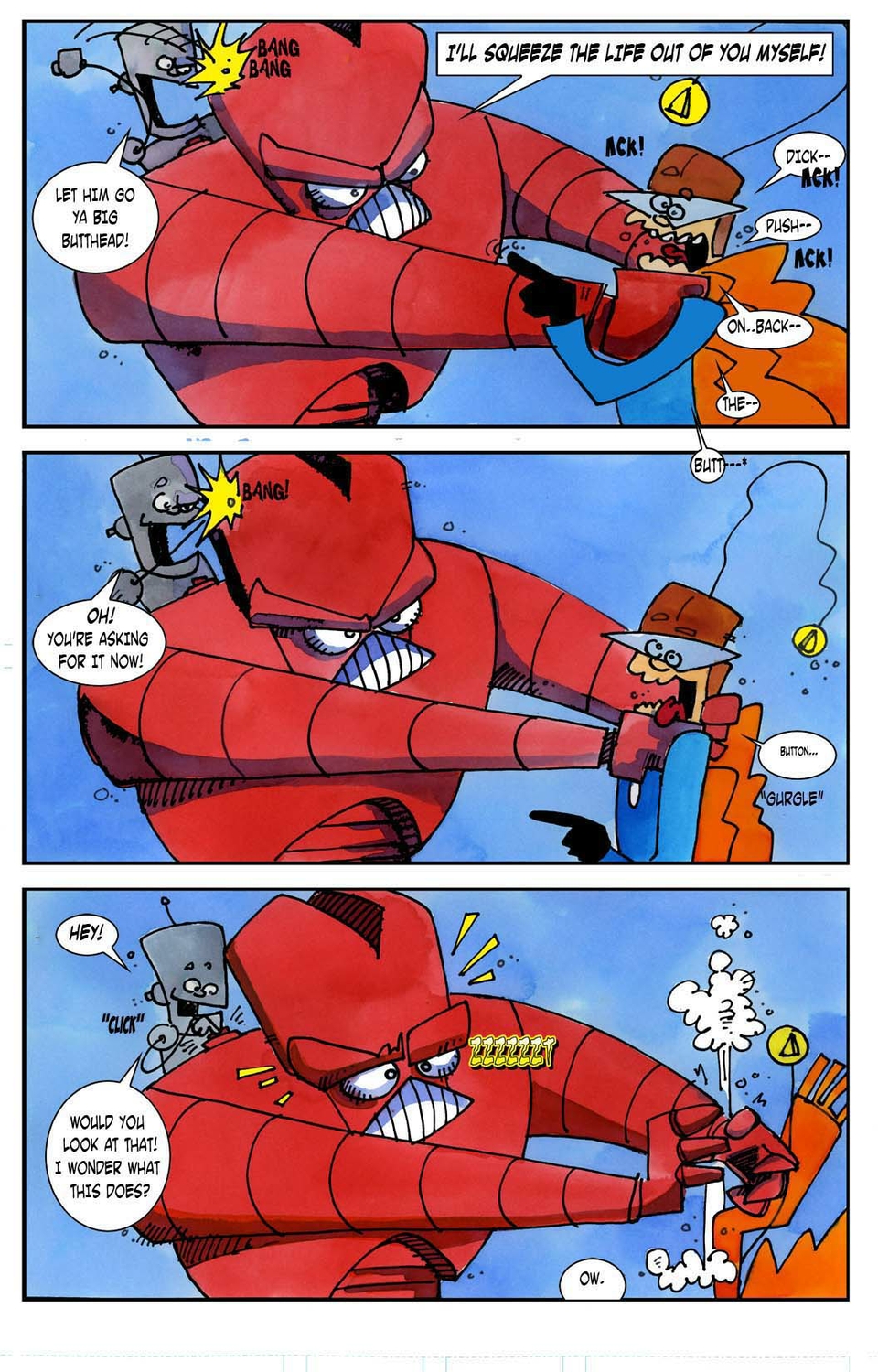 "Revenge of the Robots of Jupiter!" Page 20