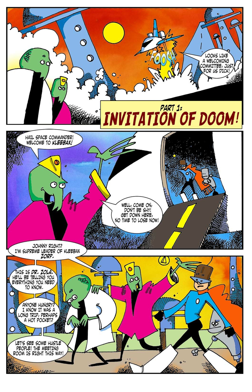 "The Lunar Legion of Yesterday!" Page 2