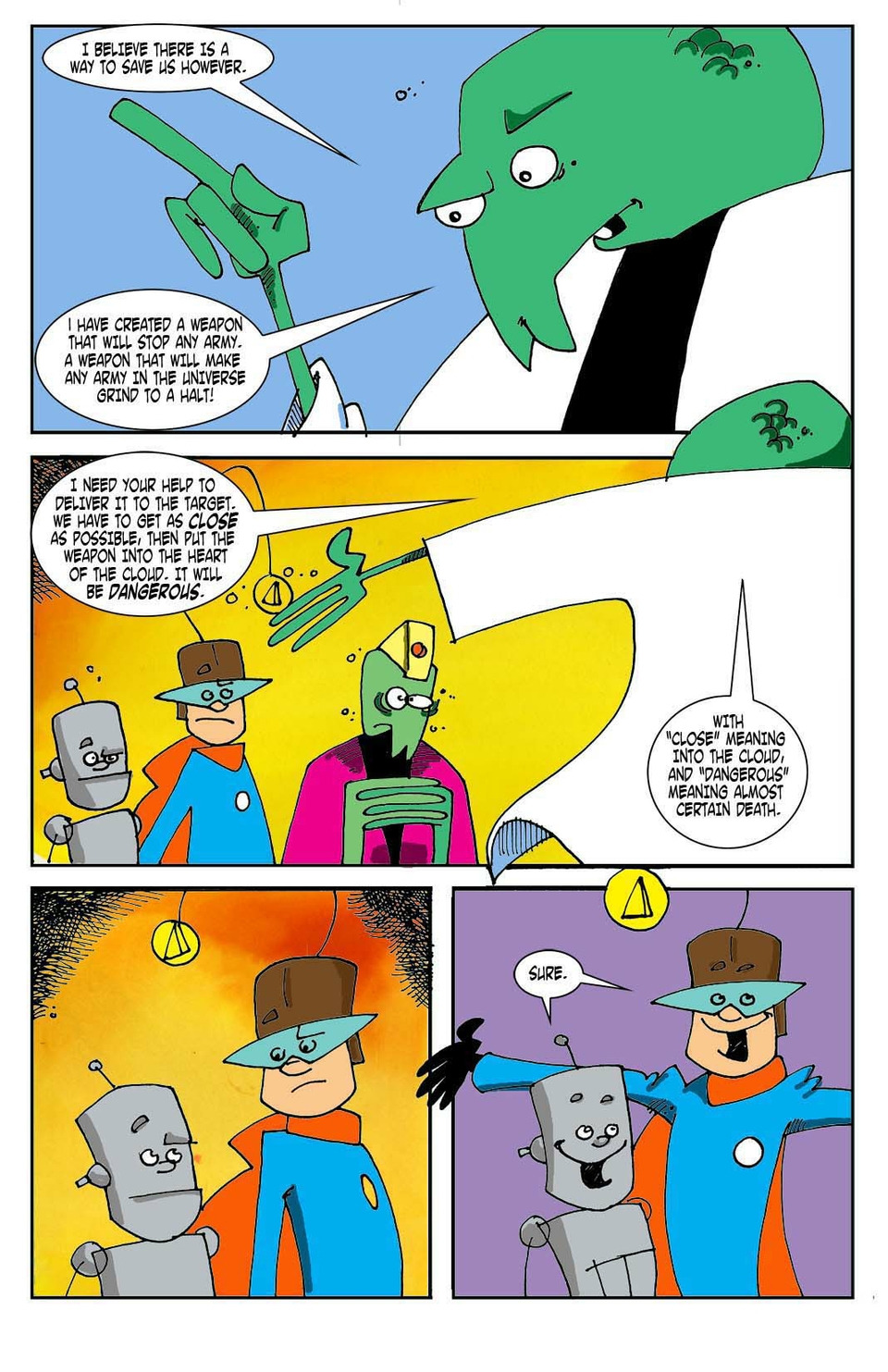 "The Lunar Legion of Yesterday!" Page 5